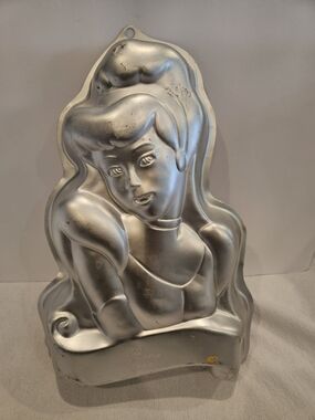 Wilton Silver Cinderella Profile Cake Mold